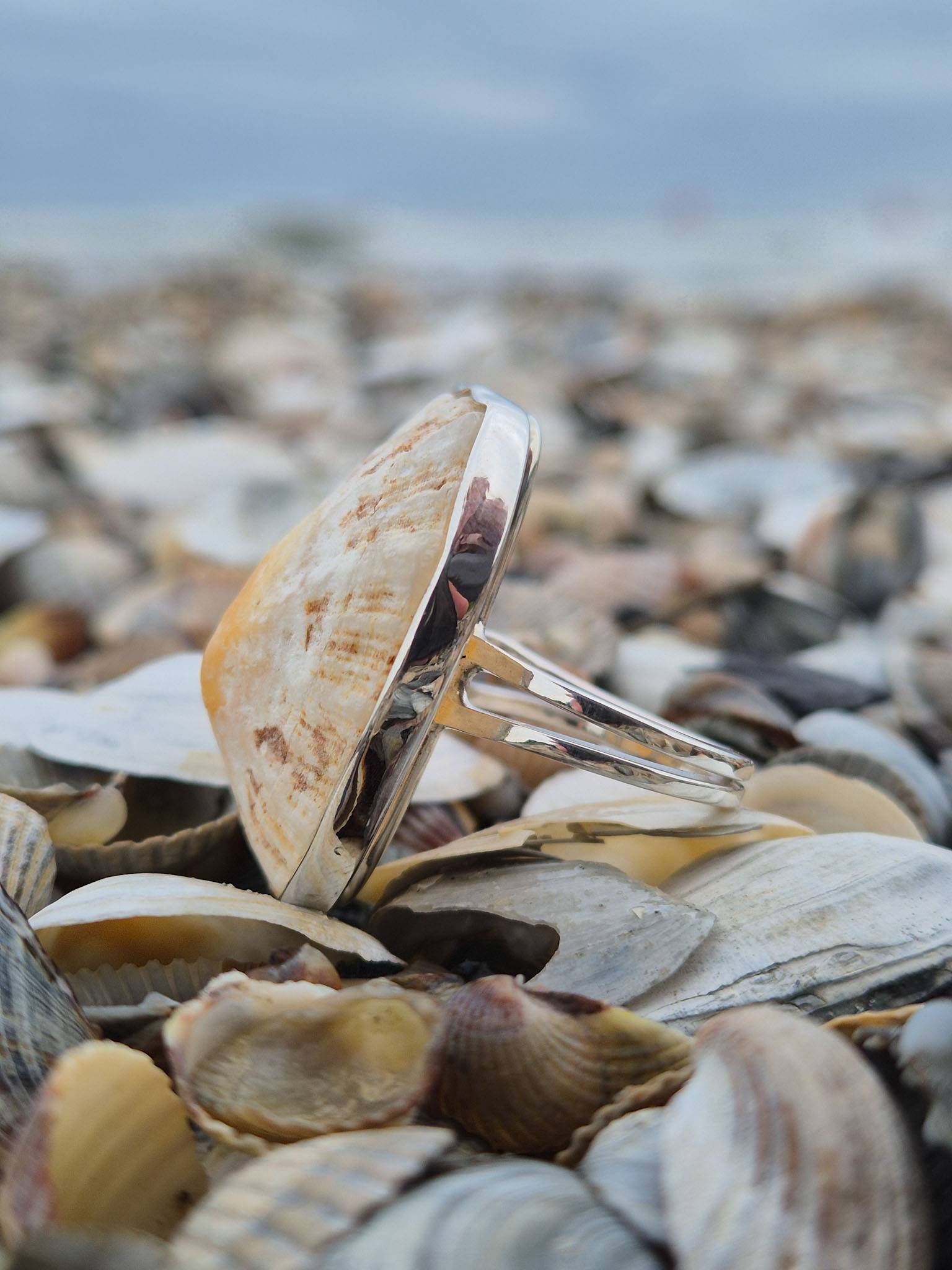 Pierścionek Shell L 115 - obrazek 2
